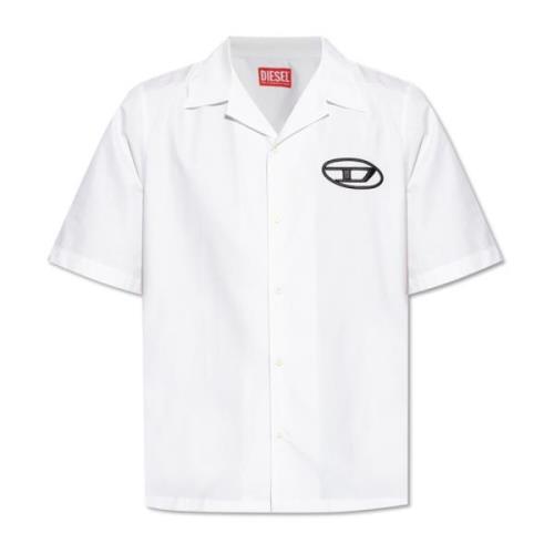 Diesel Skjorta `S-Mac-C` White, Herr