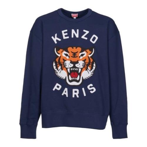 Kenzo Sweatshirts Blue, Herr