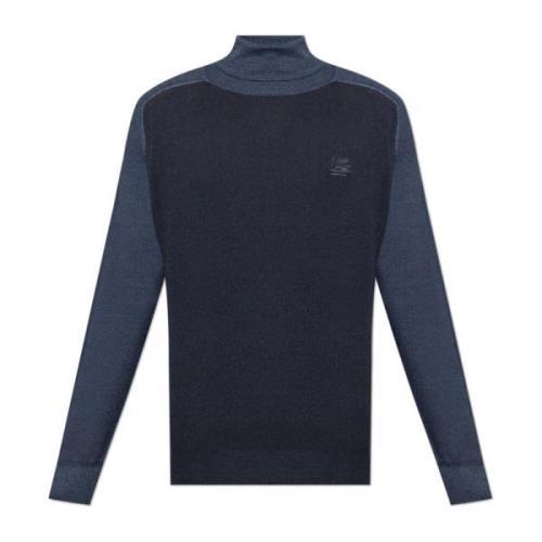 Etro Ull turtleneck Blue, Herr