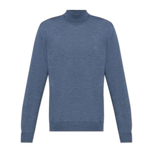 Etro Ull turtleneck Blue, Herr