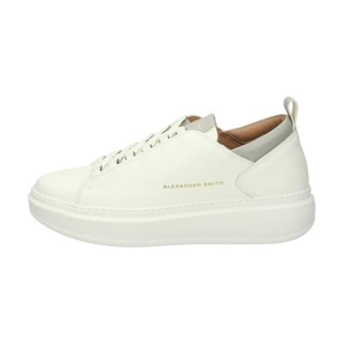 Alexander Smith Låga Sneakers White, Herr