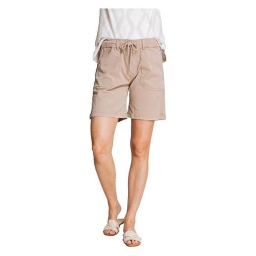 Zhrill Straight Trousers Brown, Dam