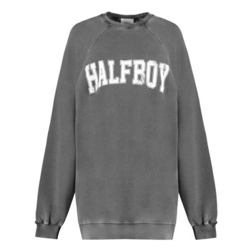 Halfboy Sweatshirts & Hoodies Gray, Dam