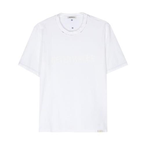 Premiata Vit T-shirt för män White, Herr
