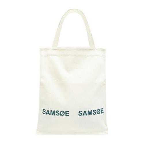 Samsøe Samsøe ‘Luca’ Shopper Väska Beige, Herr