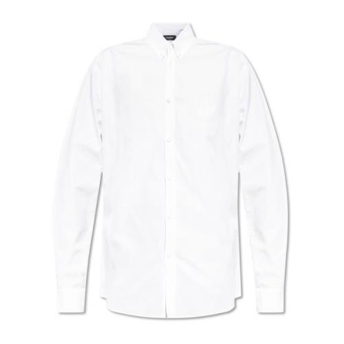 Dsquared2 Skjorta med logotyp White, Herr