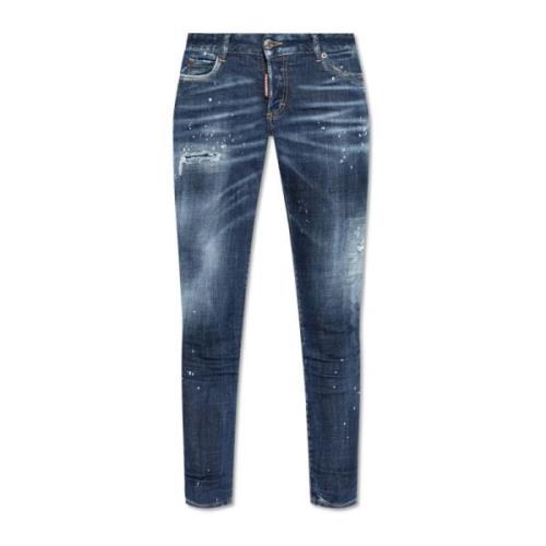 Dsquared2 ‘Jennifer’ Jeans Blue, Dam