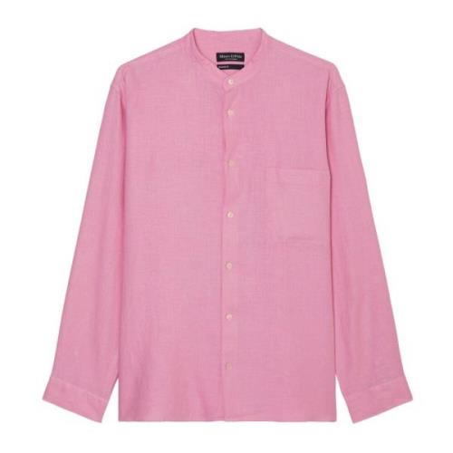 Marc O'Polo Vanlig skjorta Pink, Herr