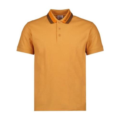 Burberry Klassiskt Poloshirt Orange, Herr