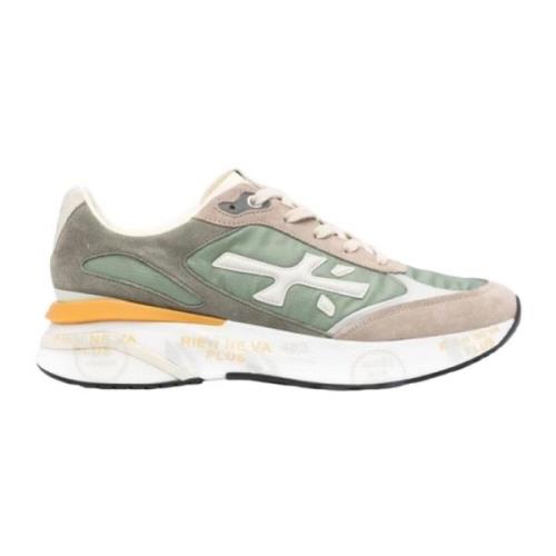 Premiata Gröna Sneakers Green, Herr