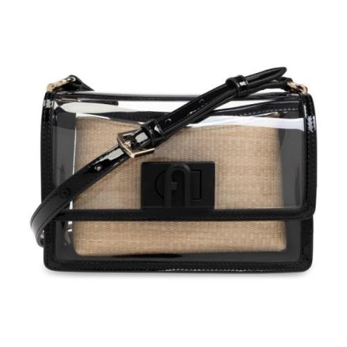 Furla 1927 Mini Axelväska Black, Dam