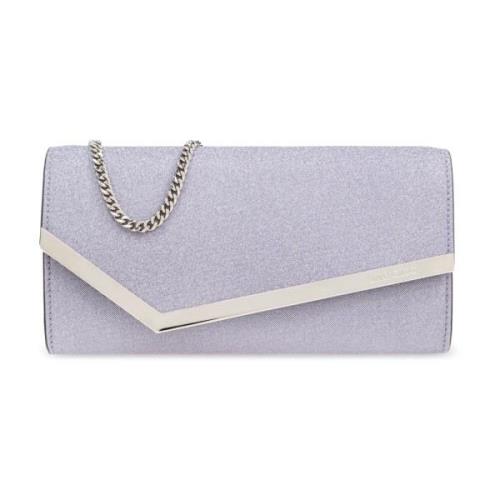 Jimmy Choo Emmie Clutch Purple, Dam