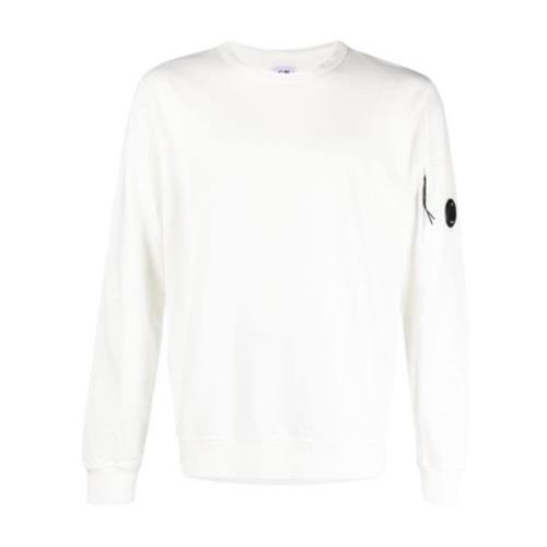 C.p. Company Felpa 103 Sweatshirt White, Herr
