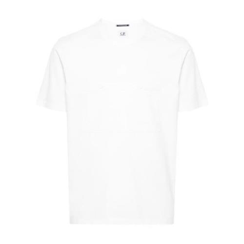 C.p. Company Vanlig T-shirt 101 White, Herr