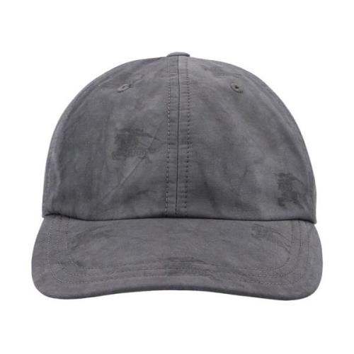 Burberry Equestrian Knight Design Grå Hatt Gray, Dam