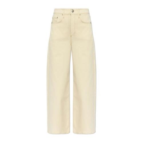 Rag & Bone Sofie Jeans Beige, Dam