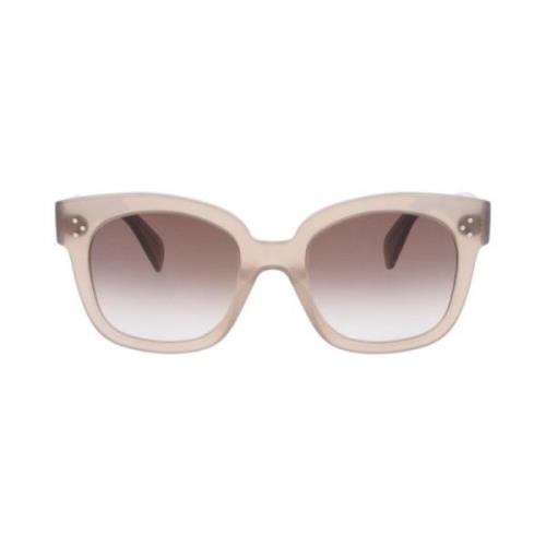 Celine Stiliga solglasögon med unik design Brown, Dam
