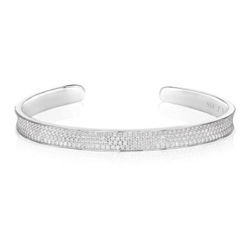 Sif Jakobs Jewellery Concavo Sterling Silver Armband Gray, Dam