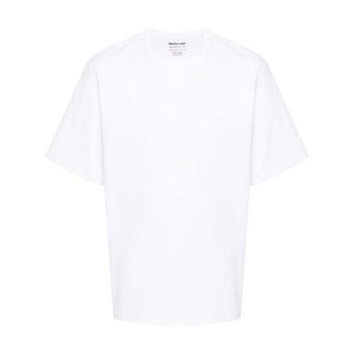 Martine Rose Bekväm Bomull T-shirt White, Herr