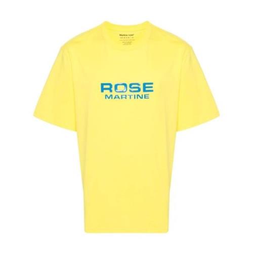 Martine Rose Rose Classic Acid Yellow T-Shirt Yellow, Herr