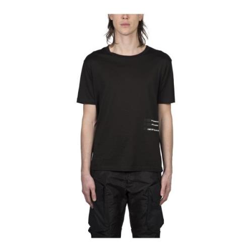 Unravel Project Bomull Bars T-shirt Black, Herr