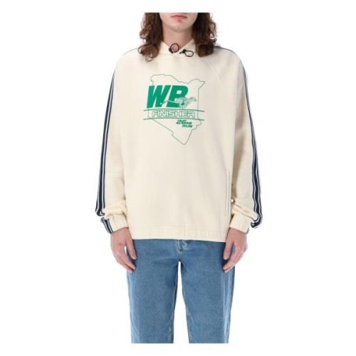 Wales Bonner Pace Hoodie White, Herr