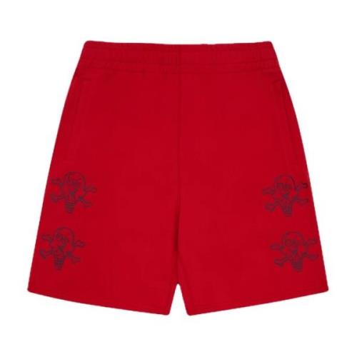 Icecream Säsongstryck Sweatshorts Red, Herr