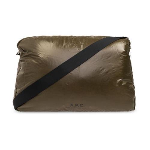 A.p.c. Axelväska Green, Herr