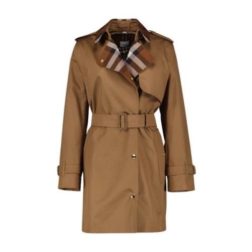 Burberry Klassisk Lång Trenchcoat Brown, Dam