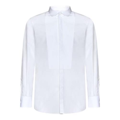 Dsquared2 Slim Fit Vit Skjorta White, Herr