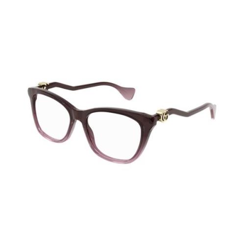 Gucci Stiliga Glasögon i Svart Multicolor, Dam