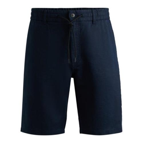 Hugo Boss Blå Casual Shorts Blue, Herr