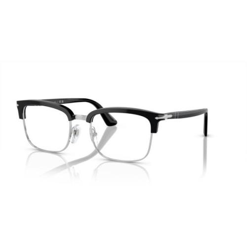 Persol Black Eyewear Frames Black, Unisex