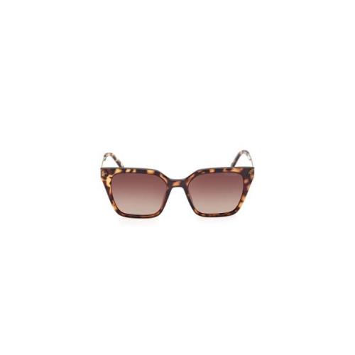 Skechers Stiliga solglasögon för kvinnor Brown, Unisex