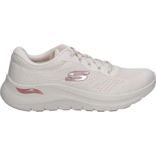 Skechers Dam Sportiga Sneakers Pink, Dam