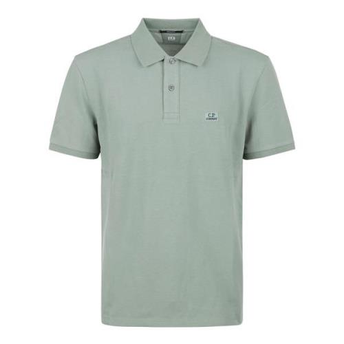 C.p. Company Polo Shirts Green, Herr