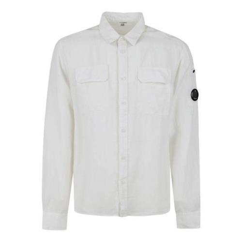C.p. Company Casual Shirts White, Herr