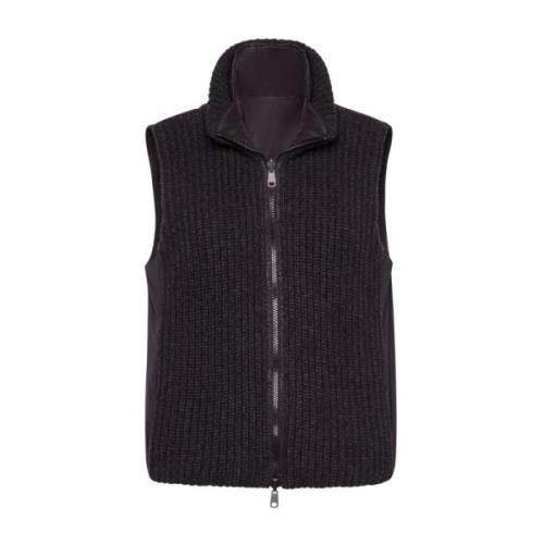 Brunello Cucinelli Elegant Svarta Kappor Black, Dam