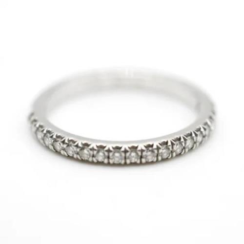 Tiffany & Co. Pre-owned Pre-owned Metall ringar Gray, Dam