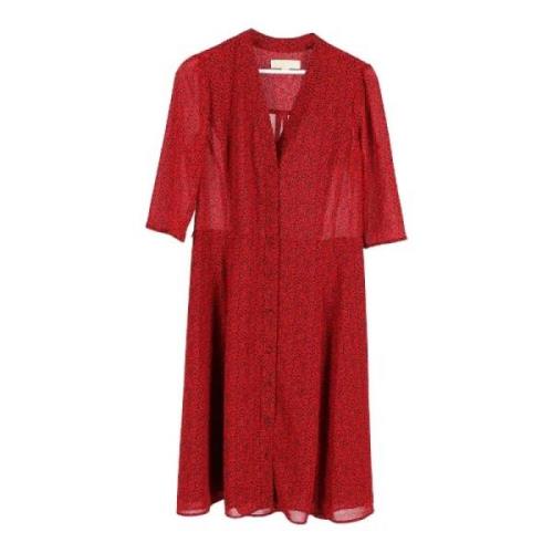 Michael Kors Pre-owned Pre-owned Polyester klnningar Red, Dam