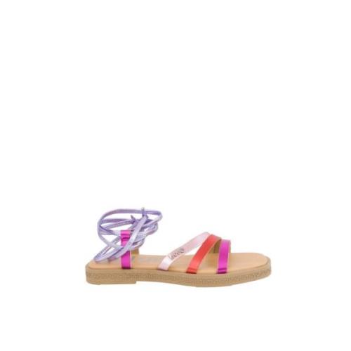 Liu Jo Multifärgad Sandal för Stiligt Sommarutseende Multicolor, Dam