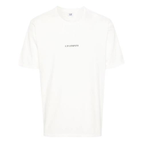 C.p. Company Stiliga T-shirts och Polos White, Herr
