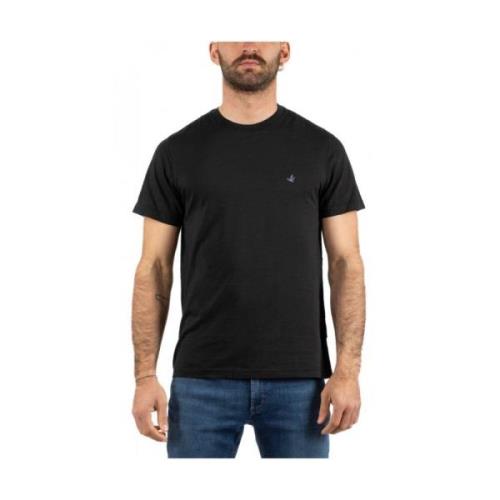 Brooksfield Herr Casual T-shirt Black, Herr