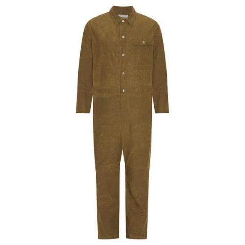 Henrik Vibskov Brun-Grön Jumpsuit Brown, Herr