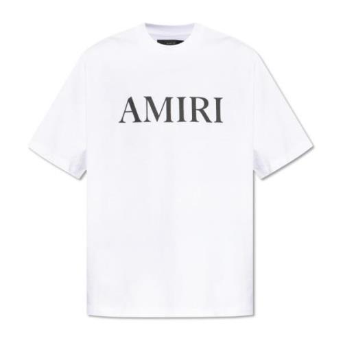 Amiri T-shirt med logotyp White, Herr