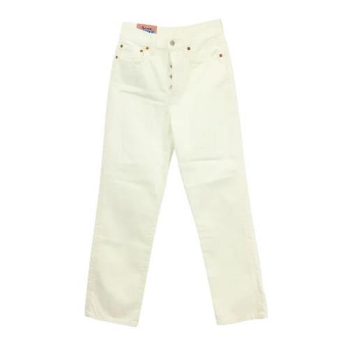 Acne Studios Bomull jeans White, Dam