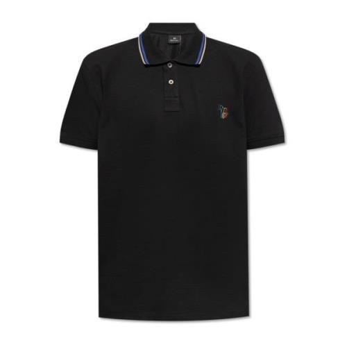 PS By Paul Smith Polo Shirts Black, Herr