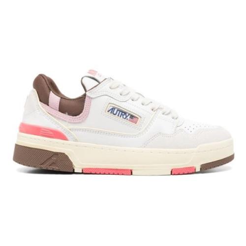 Autry Rosa CLC Low Sneakers Multicolor, Dam