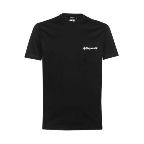 Dsquared2 T-Shirts Black, Herr