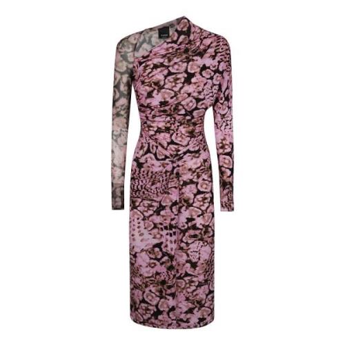 Pinko Modern Klänning med Artemide Stil Multicolor, Dam